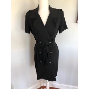 RARE Maggy London Button-Front Dress